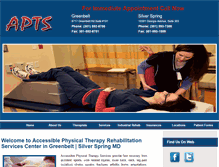 Tablet Screenshot of accessiblept.com